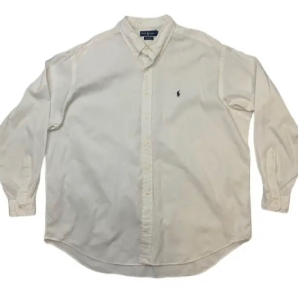 White Ralph Lauren xxl Blake button up